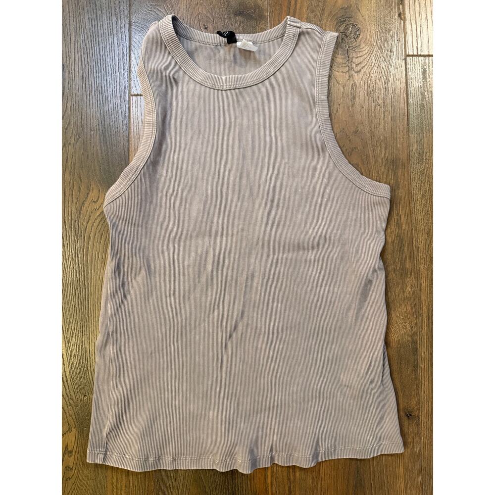 Bundle of 3 Ribbed Sleeveless Tank Tops H&M - Picture 3 of 6
